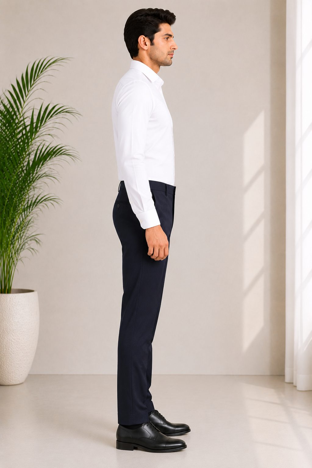 Patloon Ventures Raymond Blue regular pants side