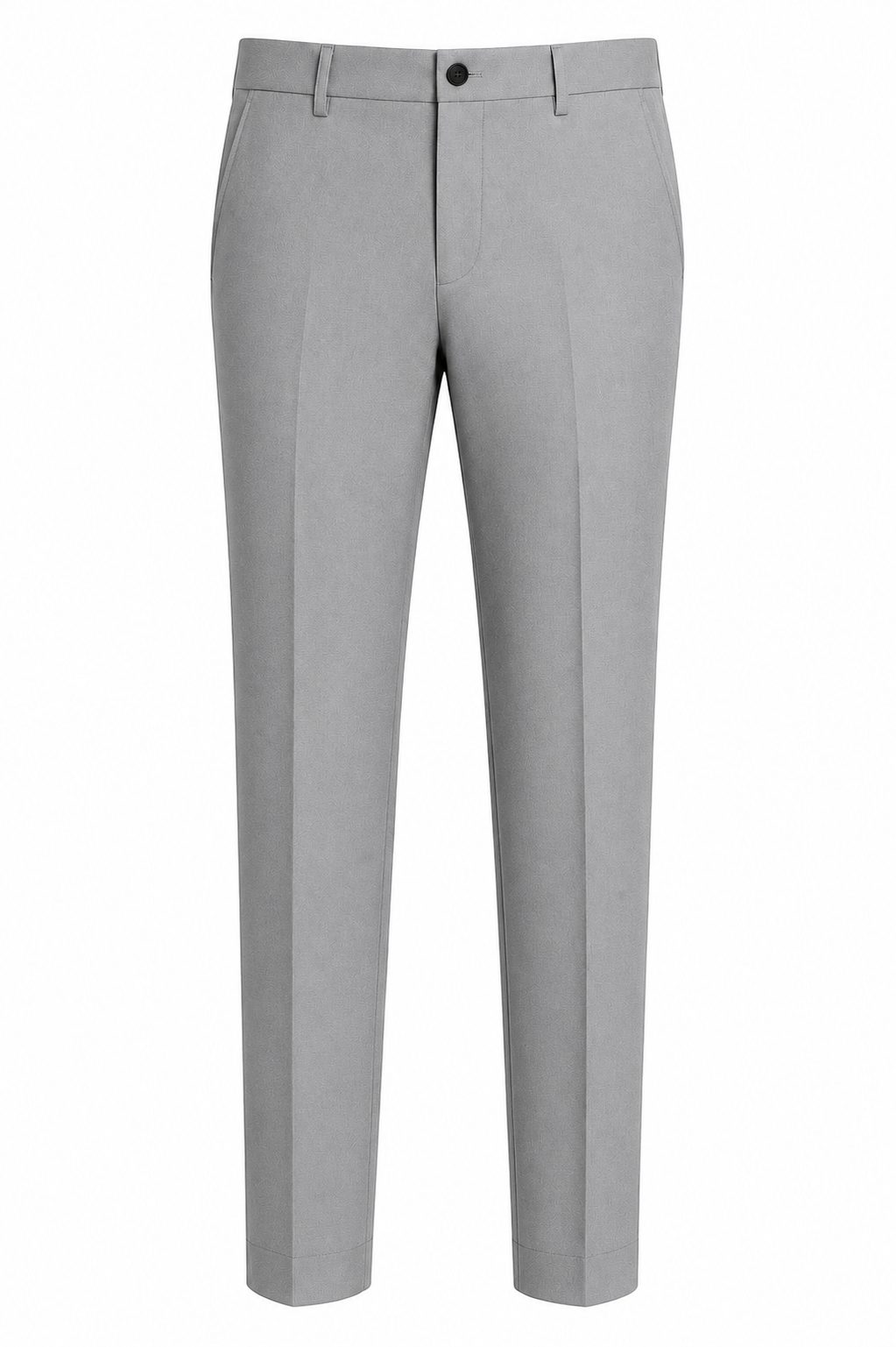 Patloon Ventures Light Grey regular pants full view