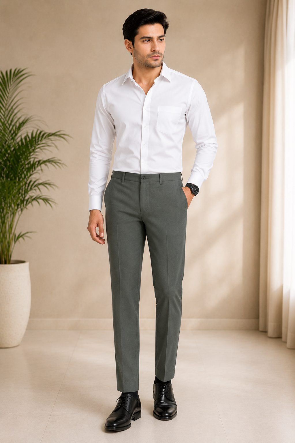 Patloon Ventures Hunter Green regular pants