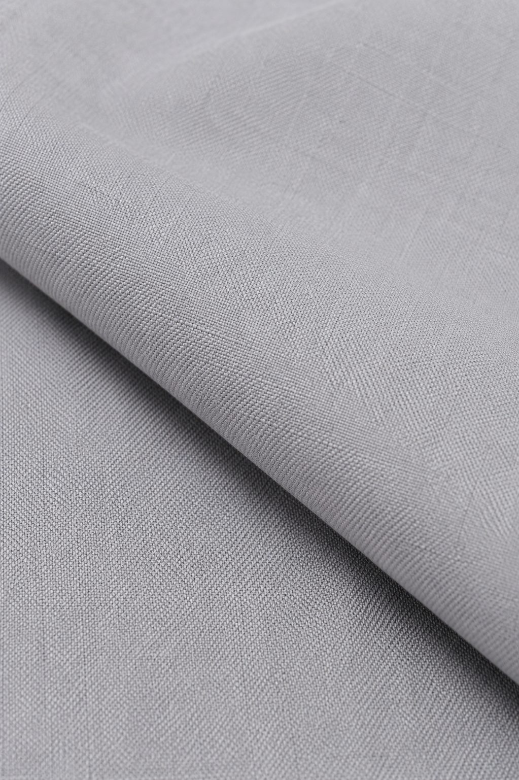 Patloon Jack Williams Light Grey cotton blend slim fit pants fabric texture