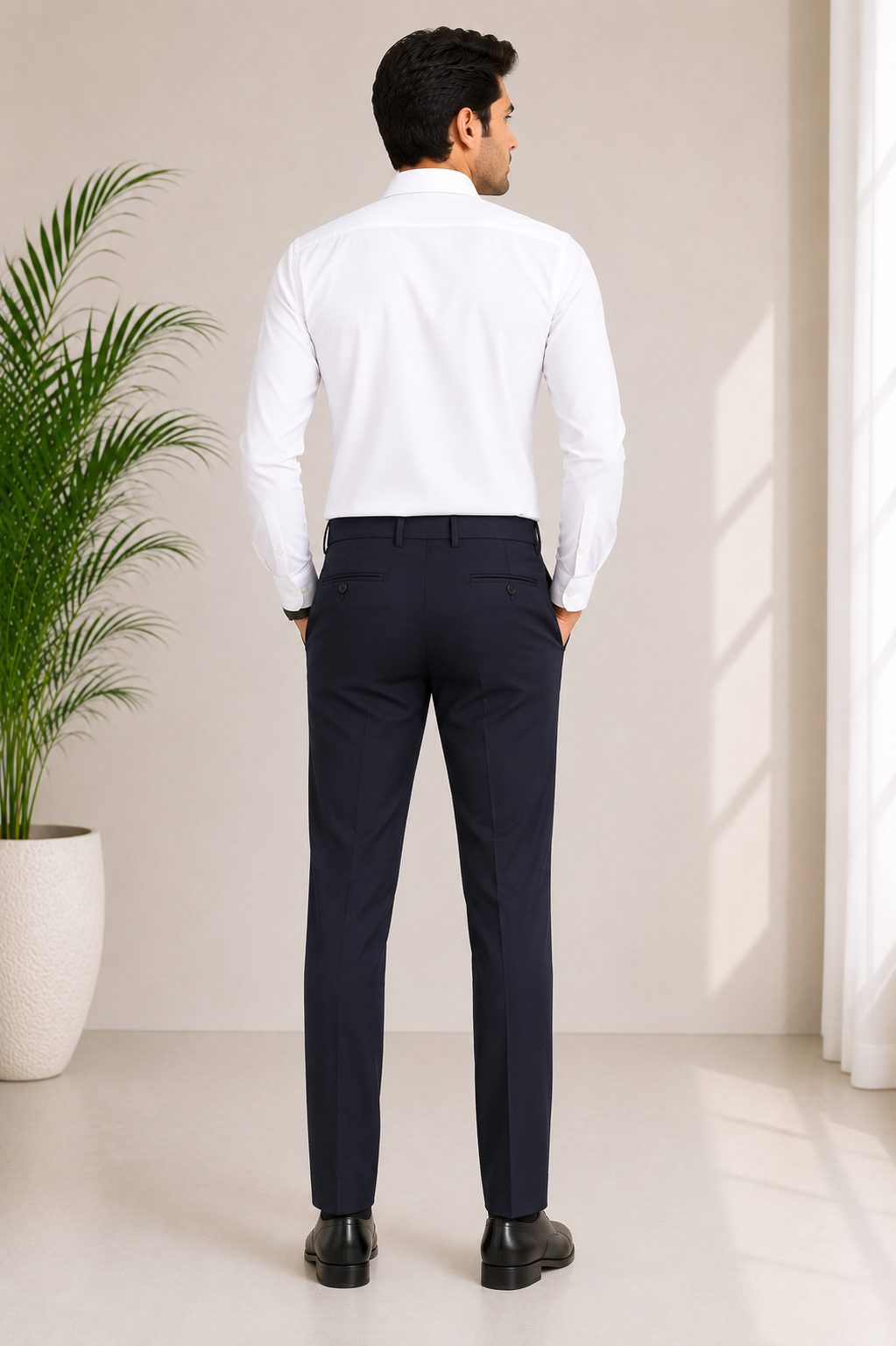 Patloon Ventures Raymond Blue regular pants back