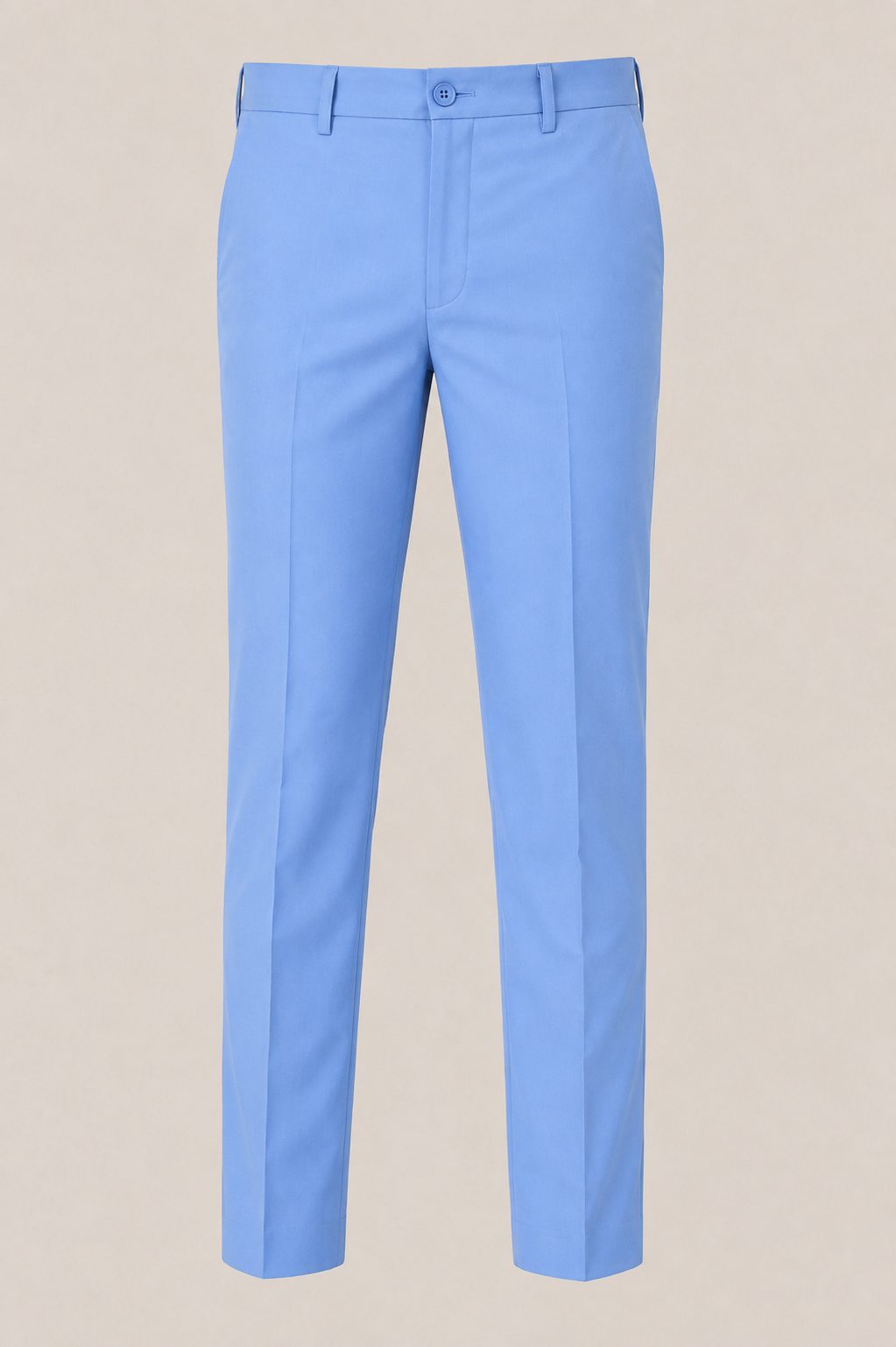 Patloon Jack Williams Light Blue Lycra blend regular fit pants full view