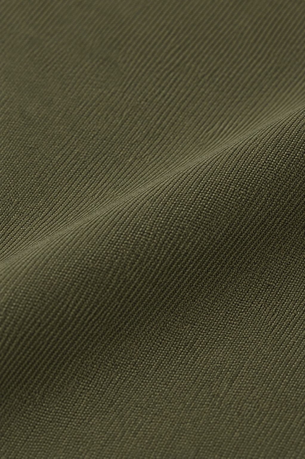 Patloon Jack Williams Moss Green Lycra blend regular fit pants fabric