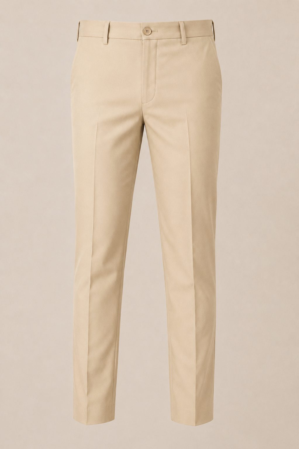 Patloon Jack Williams Wheat Lycra blend regular fit pants full view