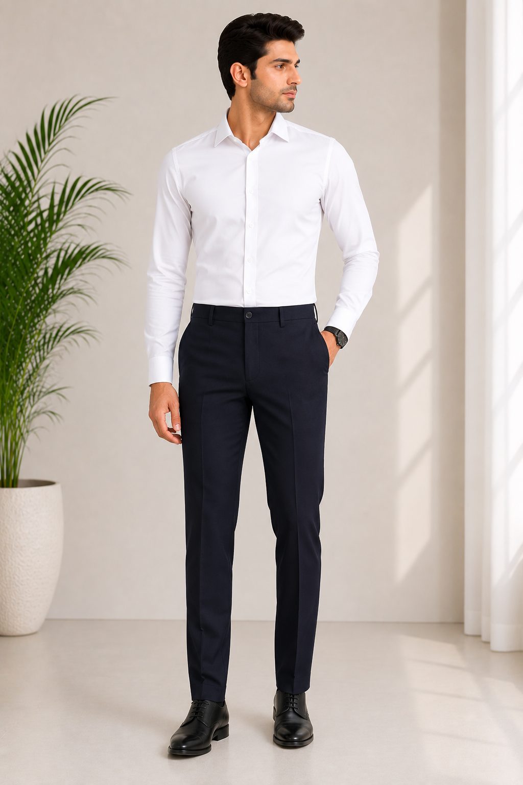 Patloon Ventures Raymond Blue regular pants