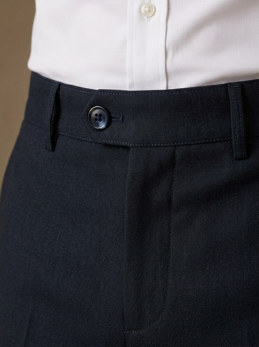 Patloon Ventures Raymond Blue regular pants waistband