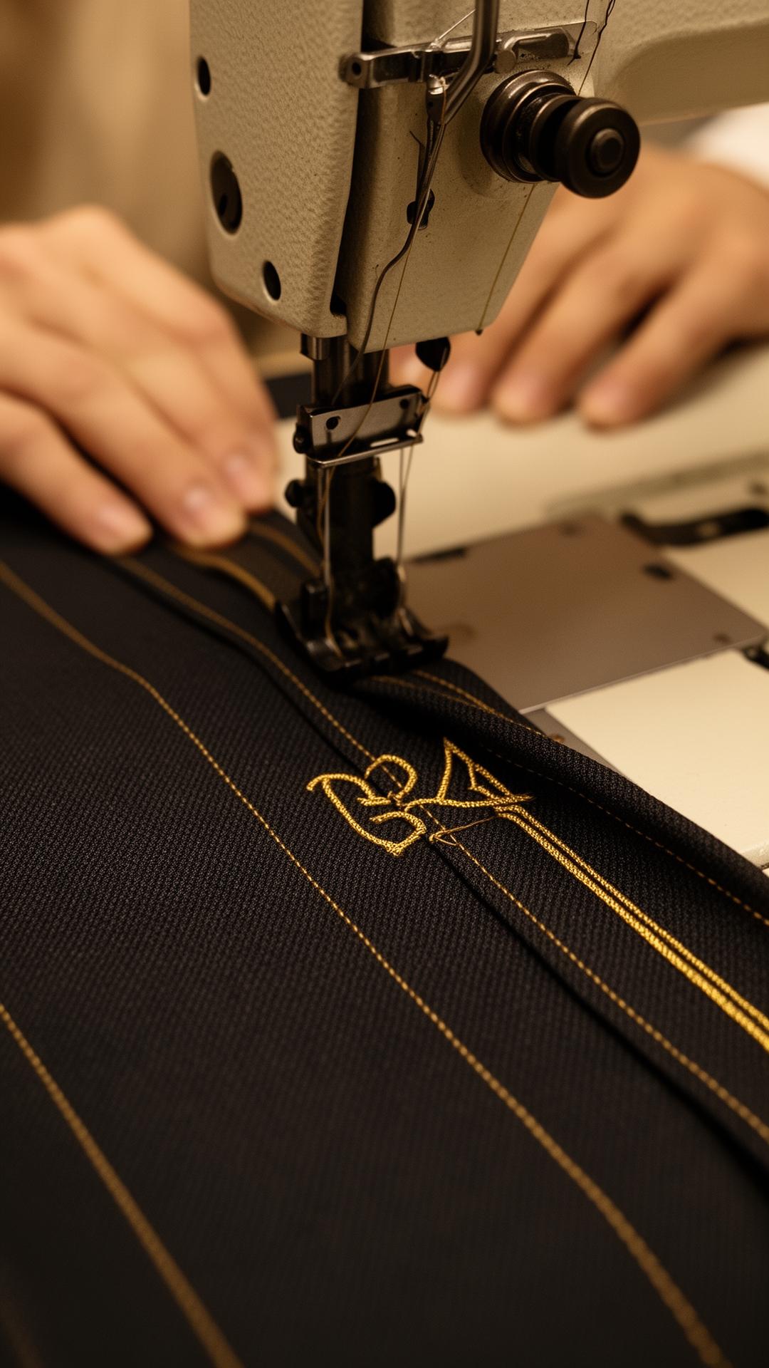 Precision stitching